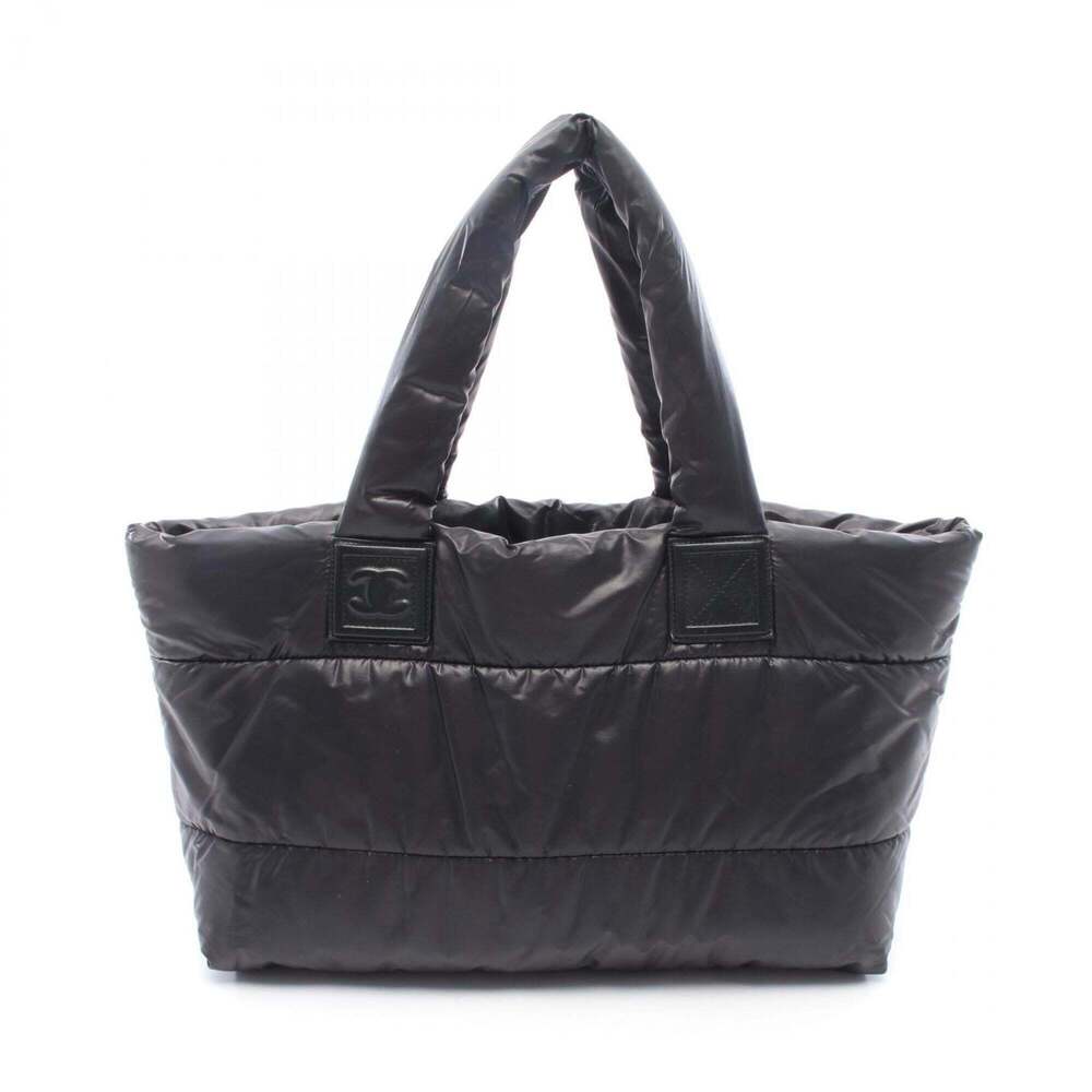 CHANEL Black Leather Tote Bag - Picture 1 of 11